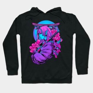 Oni GIrl Samurai Hoodie